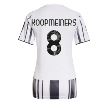 Billige Fotballdrakt Juventus Teun Koopmeiners #8 Replika Hjemmedrakt Dame 2025-26 Kortermet